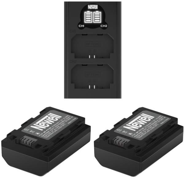 Ładowarka Newell dwukanałowa  DL-USB-C i dwa akumulatory NP-FZ100 do Sony